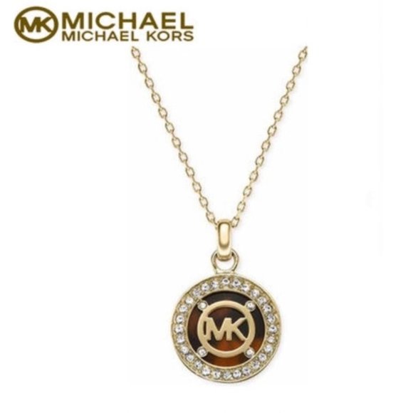 Michael Kors Jewelry - SOLD NWT MICHAEL KORS Heritage Fulton Gold Necklace